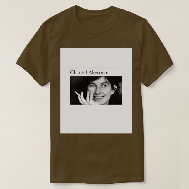 Camiseta Chantal Akerman Poster (Diseño del anverso)