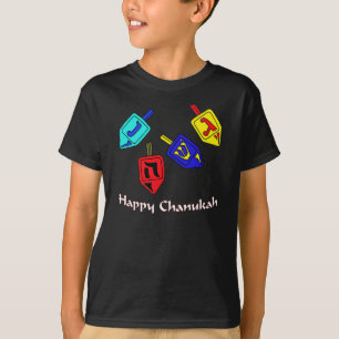 Camiseta Chanukah Dreidels