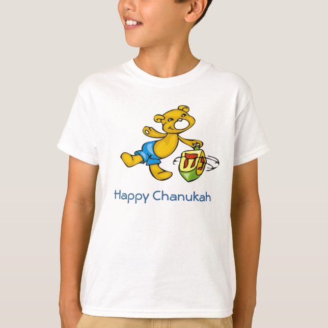 Camiseta Chanukah feliz (Anverso)