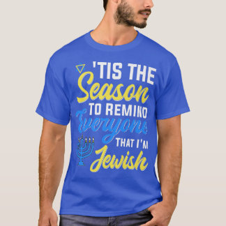 Camiseta Chanukkah Divertido Esta Es La Temporada Para Reco