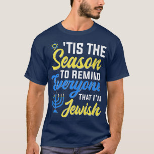 Camiseta Chanukkah Divertido Esta Es La Temporada Para Reco