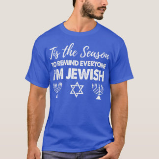 Camiseta Chanukkah Divertido Esta Es La Temporada Para Reco