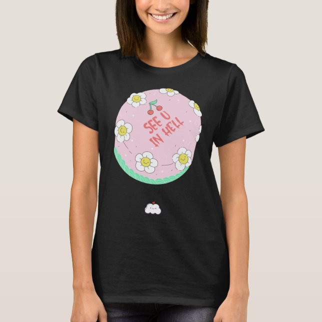 Camiseta Chao Cake Idea Desglose Colega Equipo de Despedida (Anverso)