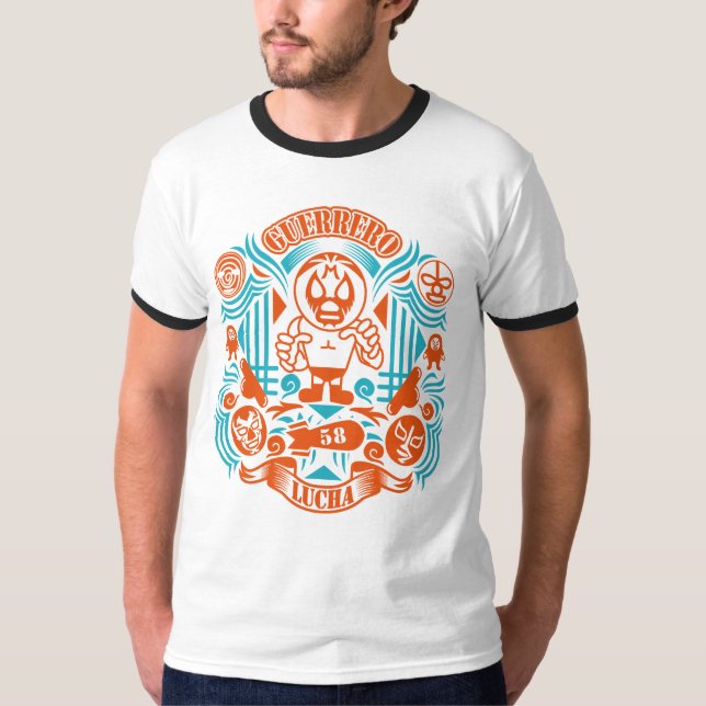 CAMISETA CHAOS LUCHA COLOR (Anverso)