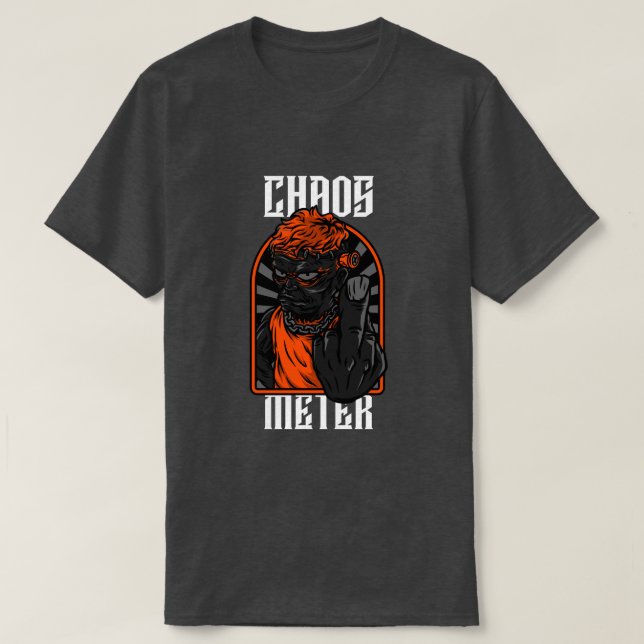 Camiseta Chaos Meter (Diseño del anverso)