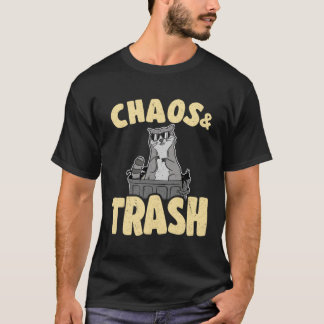 Camiseta Chaos & Trash Garbage Panda Funny Raccoon 1