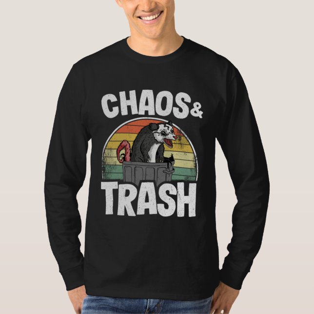 Camiseta Chaos & Trash Opossum  Possum (Anverso)