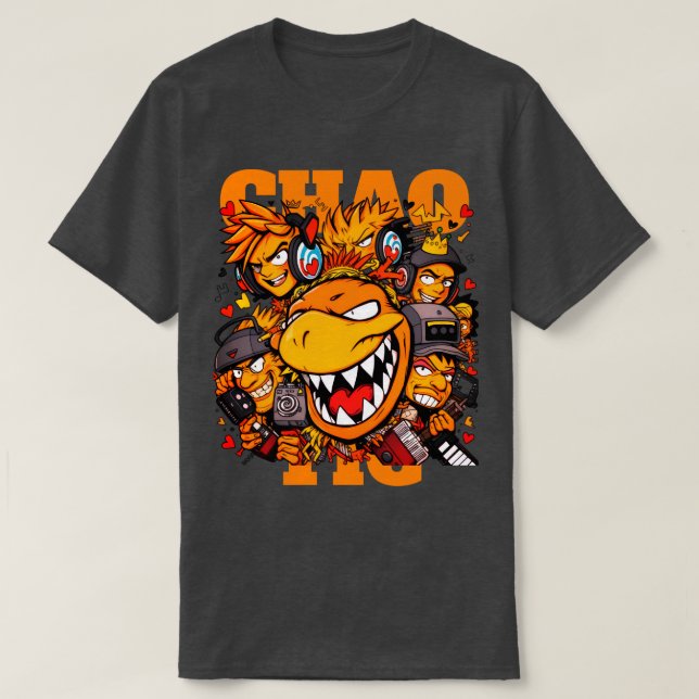 Camiseta Chaotic pop culture T-Shirt (Diseño del anverso)
