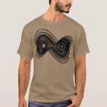 Camiseta Chaotic strange attractor design black<br><div class="desc">Chaotic strange attractor design black .Check out our Math t shirts selection for the very best in unique or custom,  handmade pieces from our clothing shops.</div>