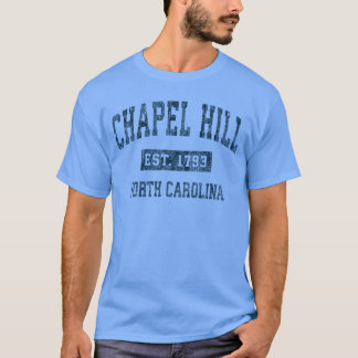 Camiseta Chapel Hill Carolina del Norte NC Diseño Deportivo