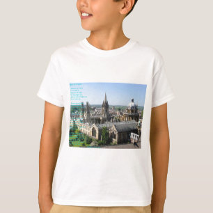 Camiseta Chapiteles del poema de Oxford cerca: Winifried