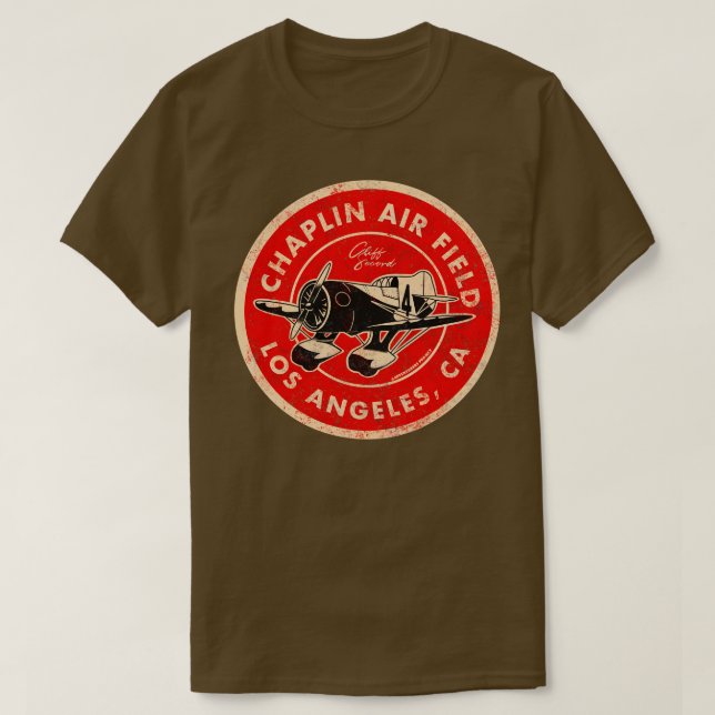 Camiseta Chaplin Air Field (Diseño del anverso)