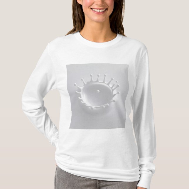 Camiseta Chapoteo de la leche (Anverso)