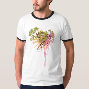 Camiseta Chapoteo del color de Supergirl