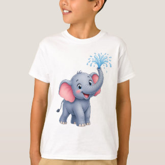 Camiseta ¡Chapoteo! Diversión Acuática del Elefantito