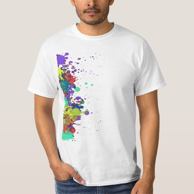 Camiseta CHAPOTEO DIVERTIDO I DEL COLOR + su backgr. y (Anverso)