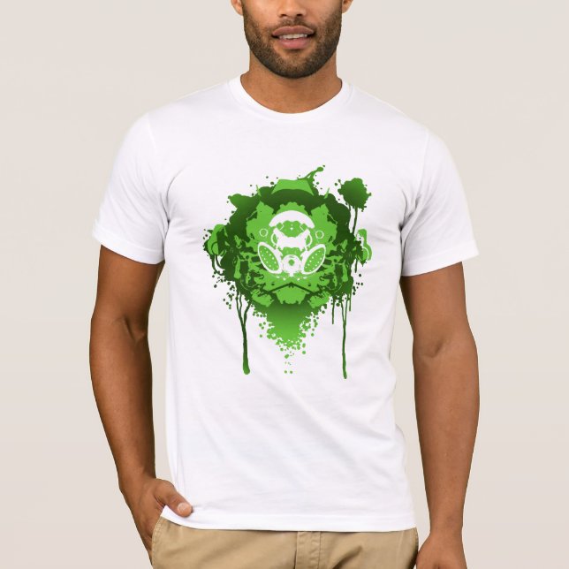 Camiseta Chapoteo verde (Anverso)