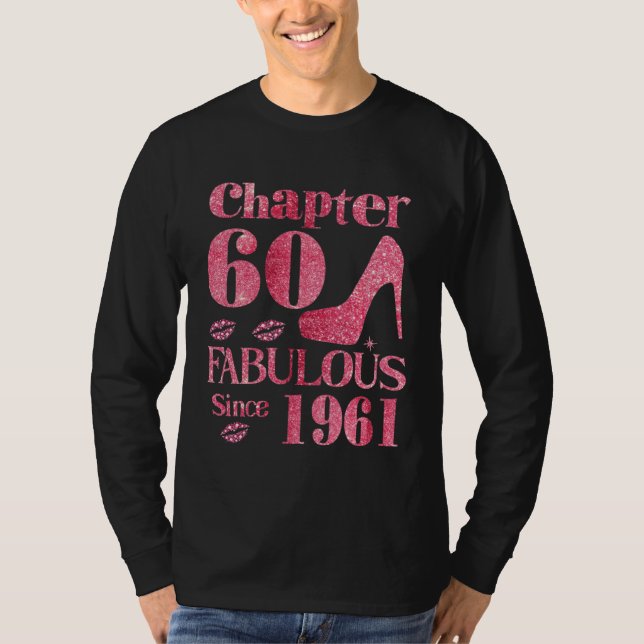Camiseta Chapter 60 Fabulous since 1961 (Anverso)