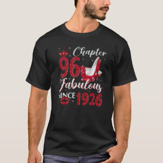 Camiseta Chapter 96 Fabulous Since 1926 96th Birthday  For 