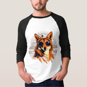 Camiseta Chaqueta con gafas de sol en las ideas de regalo d