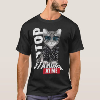 Camiseta Chaqueta Cubierta De Cuero Para El Gato 1