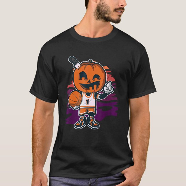 Camiseta Chaqueta de básquetbol para fanáticos del horror (Anverso)