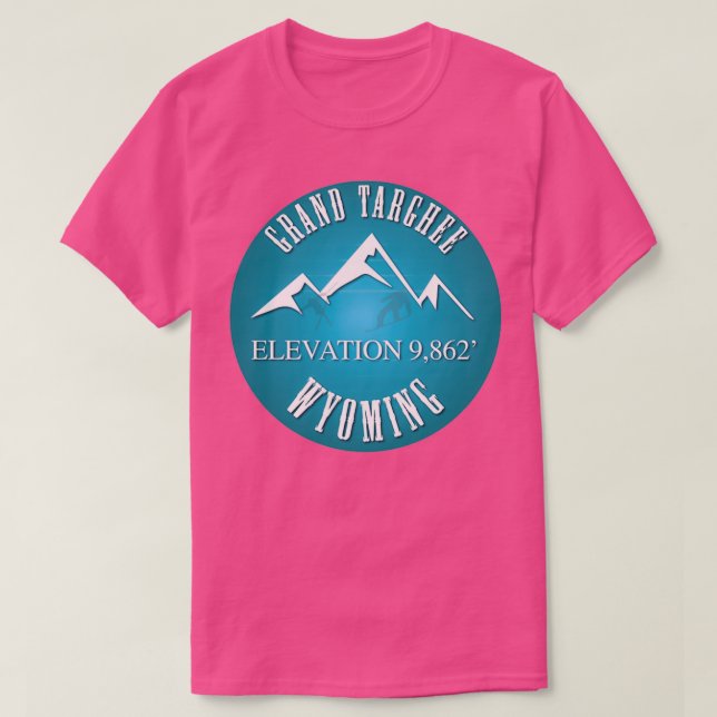Camiseta Chaqueta de esquí de snowboard Grand Targhee Wyomi (Diseño del anverso)