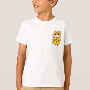 Camiseta Chaqueta de lluvia acogedora para cachorros niños
