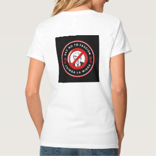 Camiseta Chaqueta de mezclilla antifascista