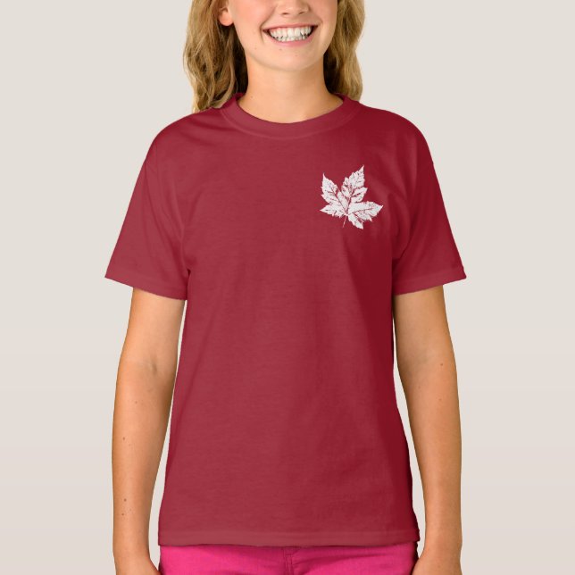 Camiseta Chaqueta de recuerdo Canadá de un niño de la orque (Anverso)