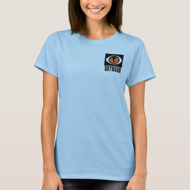 Camiseta Chaqueta femenina SKYWARN (Anverso)