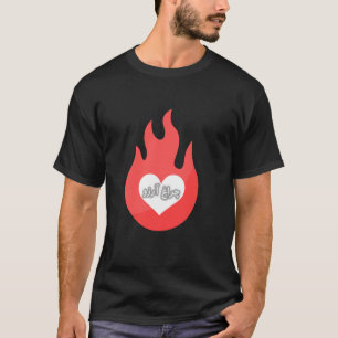 Camiseta Charagh-e-Aarzo - Diseño de poesía urdu de Pakistá