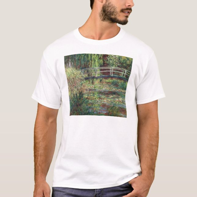 Camiseta Charca de Claude Monet el | Waterlily: Harmony (Anverso)