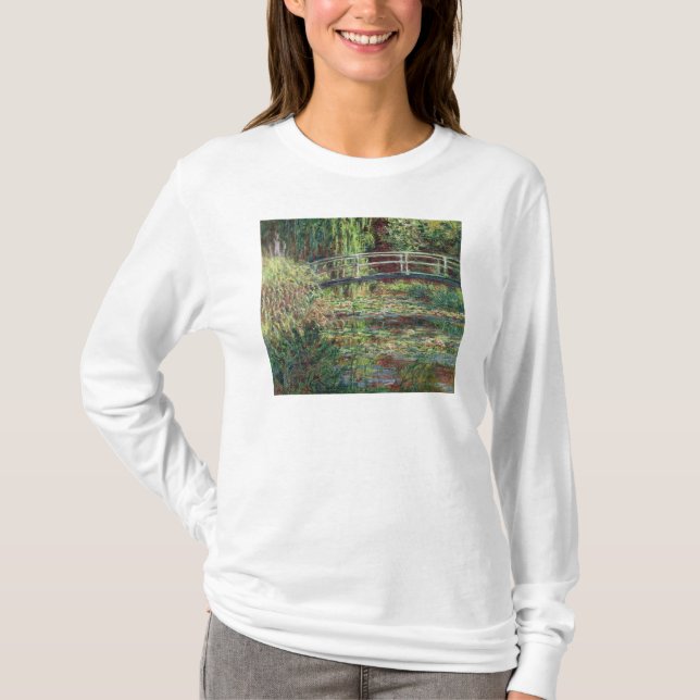 Camiseta Charca de Claude Monet el | Waterlily: Harmony (Anverso)