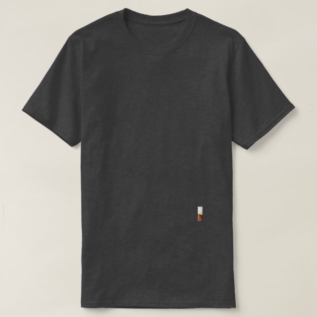 Camiseta Charcoal Heather (Diseño del anverso)