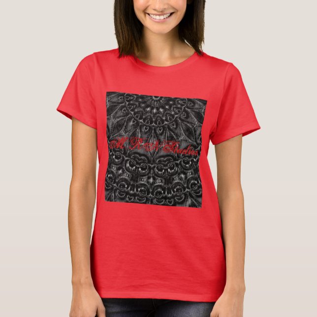 Camiseta Charcoal Mandala  T-Shirt (Anverso)