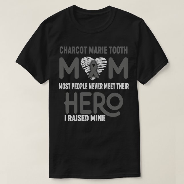 Camiseta Charcot Marie Tooth Mom La Mayoría De Las Personas (Diseño del anverso)