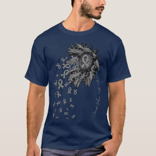 Camiseta CharcotMarieTooth Awareness Flowe de la cinta gira