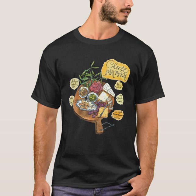 Camiseta Charcuterie Cheese Board Hostess (Anverso)