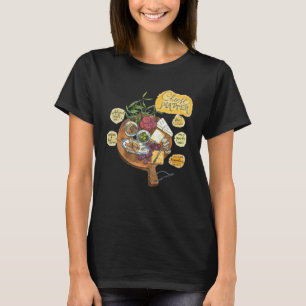 Camiseta Charcuterie Cheese Board Hostess