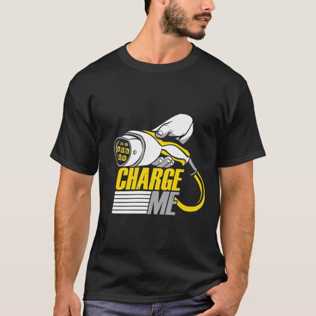 Camiseta Charge Me Electric Car Lover (Anverso)
