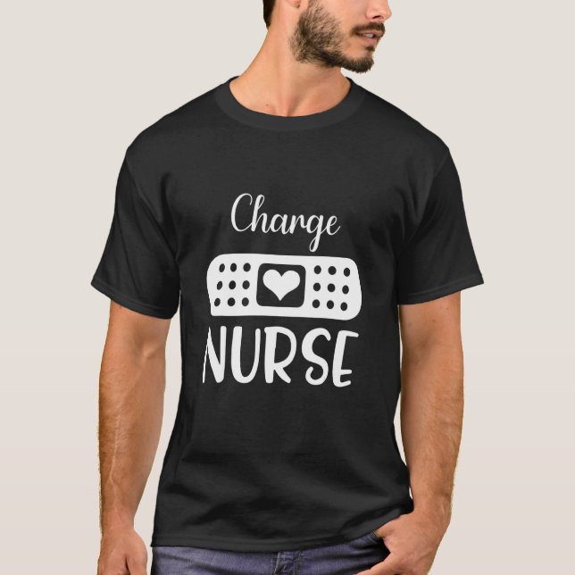 Camiseta Charge Nurse (Anverso)