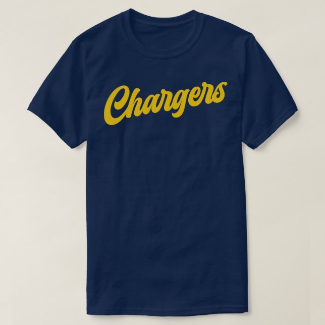 Camiseta Chargers Retro Los Angeles (Diseño del anverso)