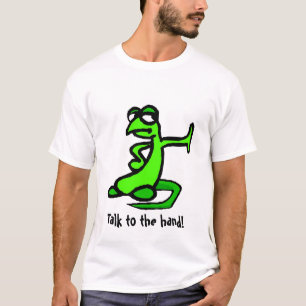 Camiseta ¡Charla a la mano!