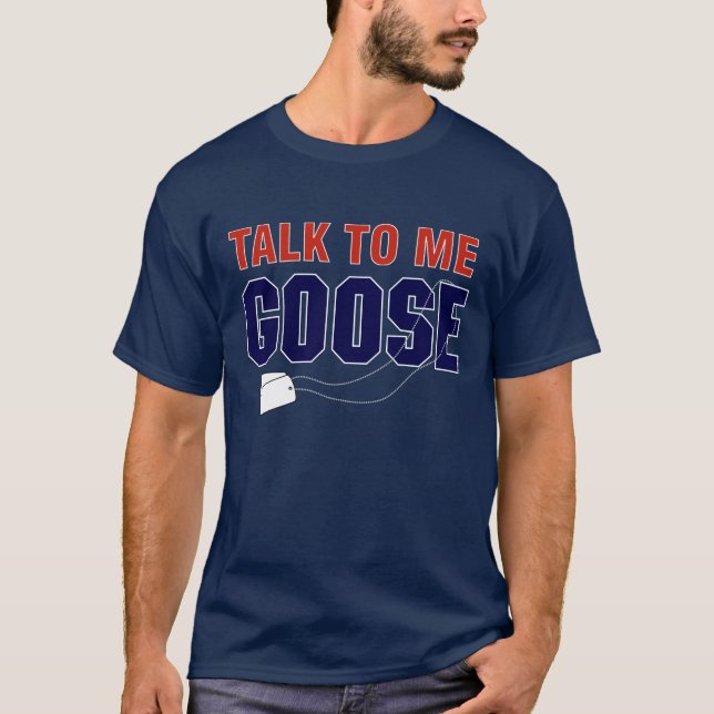 Camiseta Charla a mí ganso (Anverso)