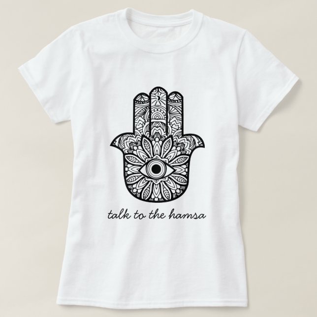 Camiseta Charla al Hamsa (Diseño del anverso)