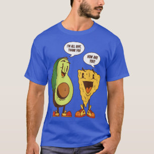 Camiseta Charla de aguacate y pizza, estoy bien