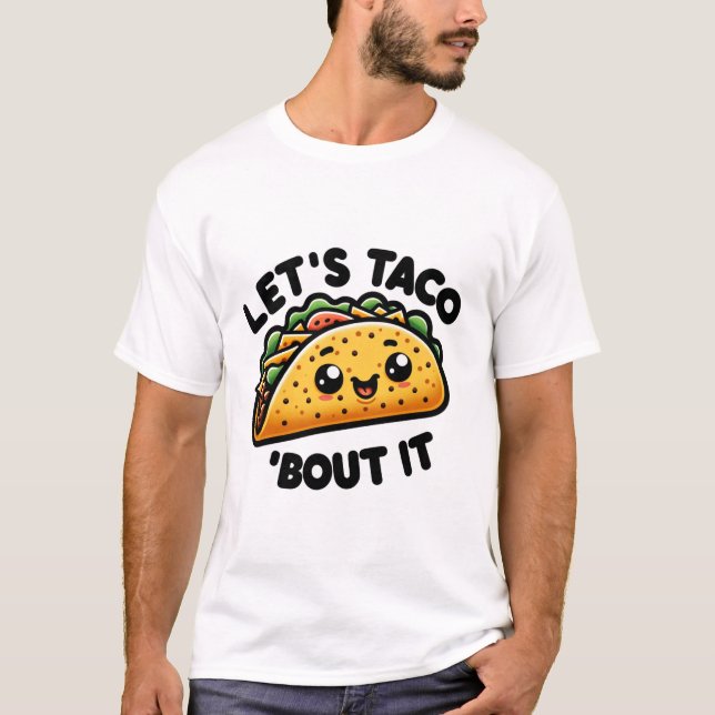 Camiseta Charla de Tacos  (Anverso)