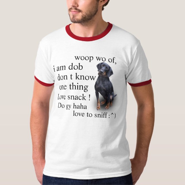 Camiseta ¿charla del dob? (Anverso)