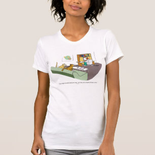 Camiseta Charla del gato